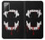 S3527 吸血鬼の歯 Vampire Teeth Bloodstain Samsung Galaxy Note 20 バックケース、フリップケース・カバー