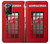 S0058 ロンドン〔イギリス〕の赤い電話ボックス Classic British Red Telephone Box Samsung Galaxy Note 20 Ultra, Ultra 5G バックケース、フリップケース・カバー