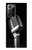 S1672 レトロ マイク ジャズ音楽 Retro Microphone Jazz Music Samsung Galaxy Note 20 Ultra, Ultra 5G バックケース、フリップケース・カバー