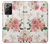 S1859 ローズ柄 Rose Pattern Samsung Galaxy Note 20 Ultra, Ultra 5G バックケース、フリップケース・カバー