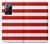 S2364 赤と白のストライプ Red and White Striped Samsung Galaxy Note 20 Ultra, Ultra 5G バックケース、フリップケース・カバー