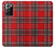 S2374 タータンレッドパターン Tartan Red Pattern Samsung Galaxy Note 20 Ultra, Ultra 5G バックケース、フリップケース・カバー