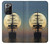 S2897 海賊船 ムーン・ナイト Pirate Ship Moon Night Samsung Galaxy Note 20 Ultra, Ultra 5G バックケース、フリップケース・カバー