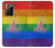 S2900 レインボーLGBTレズビアンプライド旗 Rainbow LGBT Lesbian Pride Flag Samsung Galaxy Note 20 Ultra, Ultra 5G バックケース、フリップケース・カバー
