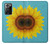 S3039 ひまわり Vintage Sunflower Blue Samsung Galaxy Note 20 Ultra, Ultra 5G バックケース、フリップケース・カバー