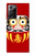 S3045 ダルマ人形 Japan Good Luck Daruma Doll Samsung Galaxy Note 20 Ultra, Ultra 5G バックケース、フリップケース・カバー