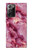 S3052 ピンクの大理石のグラフィックプリント Pink Marble Graphic Printed Samsung Galaxy Note 20 Ultra, Ultra 5G バックケース、フリップケース・カバー