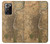 S3230 ロンドンのヴィンテージマップ Vintage Map of London Samsung Galaxy Note 20 Ultra, Ultra 5G バックケース、フリップケース・カバー