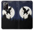 S3323 飛び象満月の夜 Flying Elephant Full Moon Night Samsung Galaxy Note 20 Ultra, Ultra 5G バックケース、フリップケース・カバー