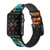 CA0188 魚日本タトゥー Fish Japanese Oriental Tattoo レザーシリコンApple Watchバンド アップルウォッチ バンド