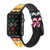 CA0283 カラフルなシェブロンジグザグパターン Rainbow Colorful Shavron Zig Zag Pattern レザーシリコンApple Watchバンド アップルウォッチ バンド CA0283 カラフルなシェブロンジグザグパターン Rainbow Colorful Shavron Zig Zag Pattern レザーシリコンApple Watchバンド アップルウォッチ バンド