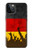 S2966 ドイツサッカー Germany Football Soccer Flag iPhone 12, iPhone 12 Pro バックケース、フリップケース・カバー