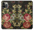 S3013 ヴィンテージバラ Vintage Antique Roses iPhone 12, iPhone 12 Pro バックケース、フリップケース・カバー