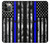 S3244 ブルーラインUSA Thin Blue Line USA iPhone 12, iPhone 12 Pro バックケース、フリップケース・カバー