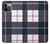S3452 チェック柄 Plaid Fabric Pattern iPhone 12, iPhone 12 Pro バックケース、フリップケース・カバー