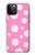 S3500 ピンクの花柄 Pink Floral Pattern iPhone 12, iPhone 12 Pro バックケース、フリップケース・カバー