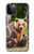 S3558 くまの家族 Bear Family iPhone 12, iPhone 12 Pro バックケース、フリップケース・カバー