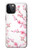 S3707 ピンクの桜の春の花 Pink Cherry Blossom Spring Flower iPhone 12, iPhone 12 Pro バックケース、フリップケース・カバー
