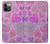 S3710 ピンクのラブハート Pink Love Heart iPhone 12, iPhone 12 Pro バックケース、フリップケース・カバー