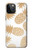 S3718 シームレスパイナップル Seamless Pineapple iPhone 12, iPhone 12 Pro バックケース、フリップケース・カバー