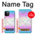 S3747 トランスフラッグポリゴン Trans Flag Polygon iPhone 12, iPhone 12 Pro バックケース、フリップケース・カバー