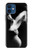 S0917 セクシーリップガール喫煙 Sexy Lip Girl Smoking iPhone 12 mini バックケース、フリップケース・カバー