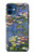 S0997 クロード・モネ 睡蓮 Claude Monet Water Lilies iPhone 12 mini バックケース、フリップケース・カバー