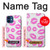 S2214 ピンクの唇のキス Pink Lips Kisses iPhone 12 mini バックケース、フリップケース・カバー