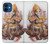 S2820 ヒンズー教神ガネーシャ Hindu God Ganesha Ganapati Vinayaka iPhone 12 mini バックケース、フリップケース・カバー