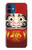 S2839 だるま Japan Daruma Doll iPhone 12 mini バックケース、フリップケース・カバー
