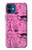 S2885 パリピンク Paris Pink iPhone 12 mini バックケース、フリップケース・カバー