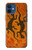 S2901 リザードアボリジニアート Lizard Aboriginal Art iPhone 12 mini バックケース、フリップケース・カバー