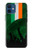 S3002 アイルランドサッカー Ireland Football Soccer Flag iPhone 12 mini バックケース、フリップケース・カバー