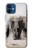 S3142 アフリカゾウ African Elephant iPhone 12 mini バックケース、フリップケース・カバー