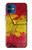 S3315 スペインの旗ビンテージフットボールのグラフィック Spain Flag Vintage Football Graphic iPhone 12 mini バックケース、フリップケース・カバー