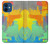 S3423 ブラシストローク Brush Stroke iPhone 12 mini バックケース、フリップケース・カバー