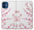 S3707 ピンクの桜の春の花 Pink Cherry Blossom Spring Flower iPhone 12 mini バックケース、フリップケース・カバー