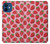 S3719 いちご柄 Strawberry Pattern iPhone 12 mini バックケース、フリップケース・カバー