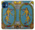 S3746 タロットカード世界 Tarot Card The World iPhone 12 mini バックケース、フリップケース・カバー