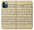 S2504 ヴィンテージ音楽シート Vintage Music Sheet iPhone 12 Pro Max バックケース、フリップケース・カバー