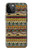 S2860 アステカ ヒッピー柄 Aztec Boho Hippie Pattern iPhone 12 Pro Max バックケース、フリップケース・カバー