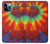 S2985 絞り染めカラー Colorful Tie Dye Texture iPhone 12 Pro Max バックケース、フリップケース・カバー