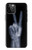 S3101 X線平和サイン手指 X-ray Peace Sign Fingers iPhone 12 Pro Max バックケース、フリップケース・カバー