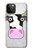 S3257 牛の漫画 Cow Cartoon iPhone 12 Pro Max バックケース、フリップケース・カバー