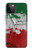 S3318 イタリアの旗ビンテージフットボールのグラフィック Italy Flag Vintage Football Graphic iPhone 12 Pro Max バックケース、フリップケース・カバー