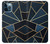 S3479 ネイビーブルーグラフィックアート Navy Blue Graphic Art iPhone 12 Pro Max バックケース、フリップケース・カバー