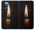 S3530 仏 Buddha Candle Burning iPhone 12 Pro Max バックケース、フリップケース・カバー