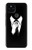 S1591 ブラックスーツで匿名の男 Anonymous Man in Black Suit Google Pixel 5 バックケース、フリップケース・カバー