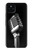 S1672 レトロ マイク ジャズ音楽 Retro Microphone Jazz Music Google Pixel 5 バックケース、フリップケース・カバー