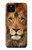 S2870 ライオン Lion King of Beasts Google Pixel 5 バックケース、フリップケース・カバー